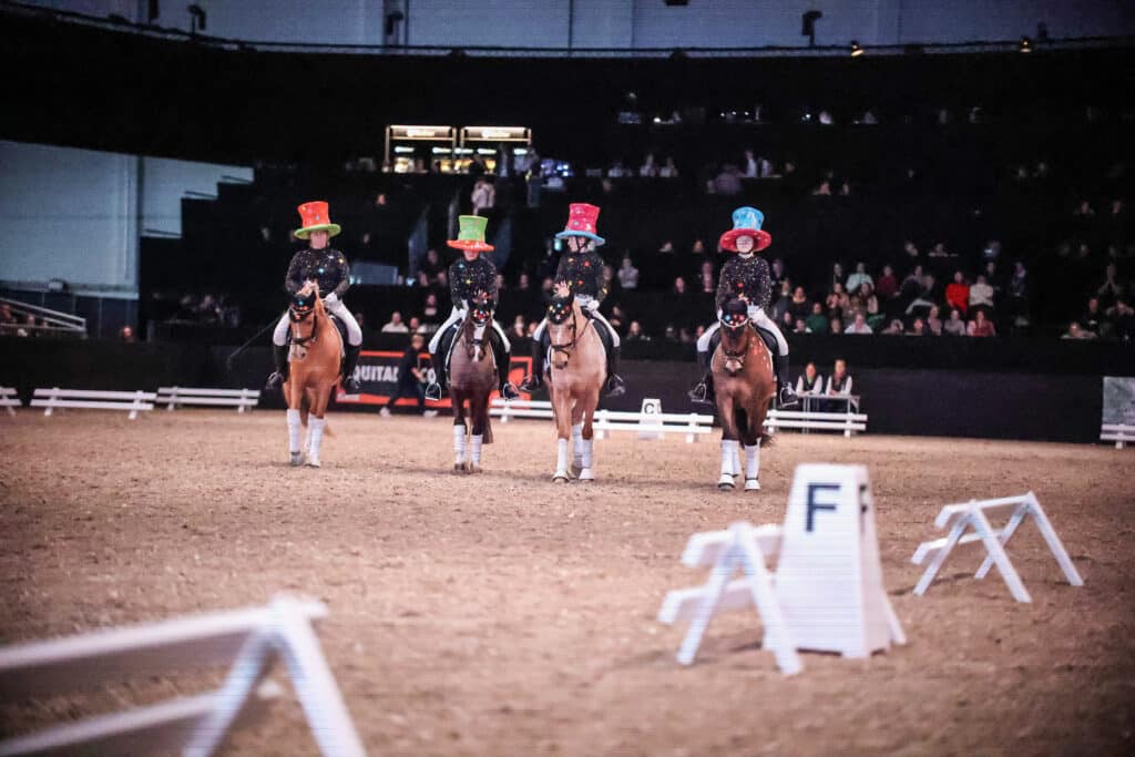 Equitana2023 84 1 Equitana Essen 2023 - Pony-Quadrille startet beim Show Cup der Uelzener Versicherungen